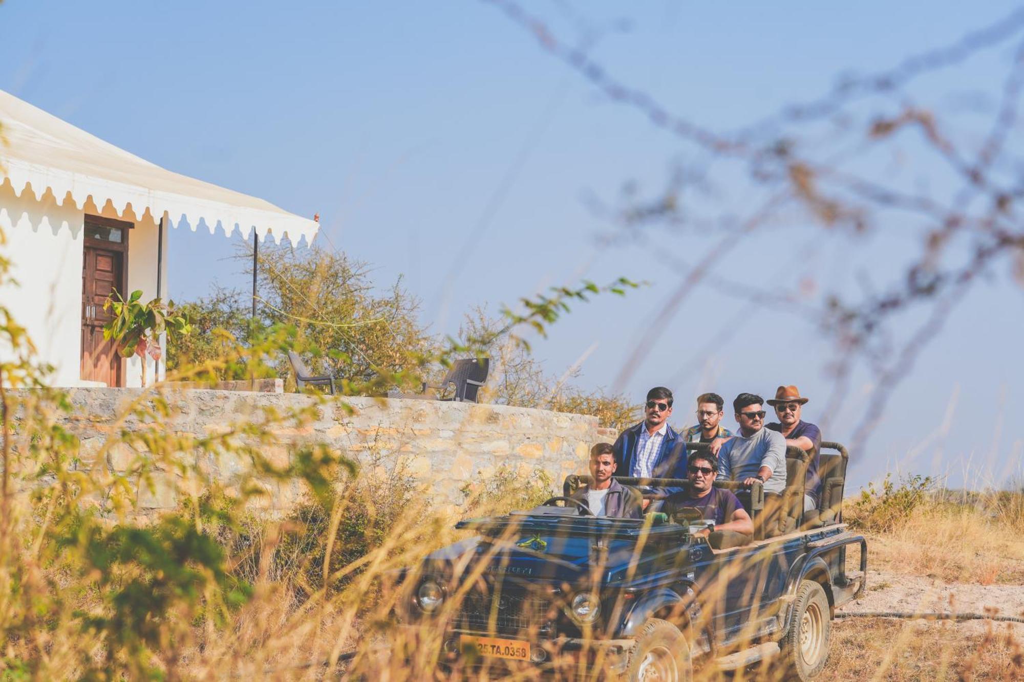 Bed and Breakfast Jawai Wildlife Safari Camp Nana Екстер'єр фото